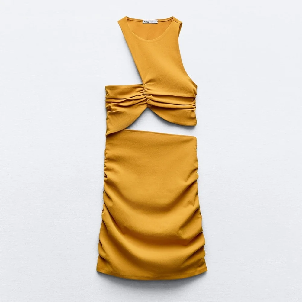 Zara Cutout Bodycon Mini Dress - Picture 2 of 13
